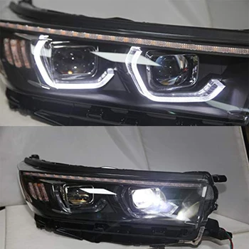 1 Pair For Kluger Highlander LED Headlight 2018 Angel Eyes Blue Converting To While In 3 Seconds LED Sequantial Turning
1 Pair For Kluger Highlander LED Headlight 2018 Angel Eyes Blue Converting To While In 3 Seconds LED Sequantial Turning