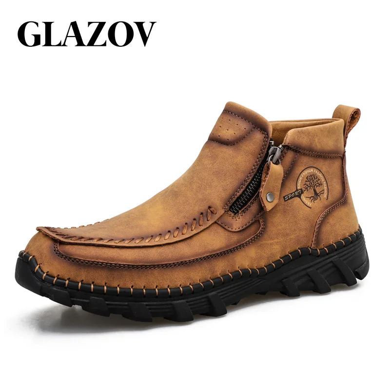 Men's Outdoor Boots Man Ankle Sports Shoes Male Large Size 38-48 Men's Anti slip Warm Winter Snow Boots Casual Retro Zipper shoe
Men's Outdoor Boots Man Ankle Sports Shoes Male Large Size 38-48 Men's Anti slip Warm Winter Snow Boots Casual Retro Zipper shoe