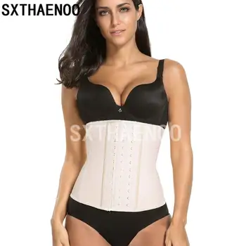 SXTHAENOO Women's Underbust Latex Waist Trainer Corset Hourglass Steel Bone Waist Control Corset Slimming Underwear Shaper 
SXTHAENOO Women's Underbust Latex Waist Trainer Corset Hourglass Steel Bone Waist Control Corset Slimming Underwear Shaper