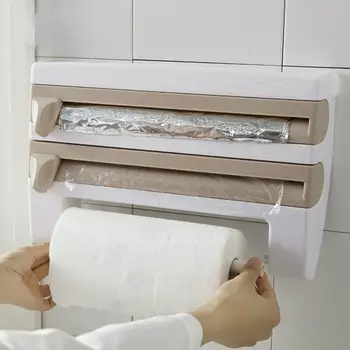 Home Kitchen ABS Creative Practical Multifunctional Belt Cutter Easy To Sse Safety Cling Film StorageFack Wall-mounted Rack
Home Kitchen ABS Creative Practical Multifunctional Belt Cutter Easy To Sse Safety Cling Film StorageFack Wall-mounted Rack