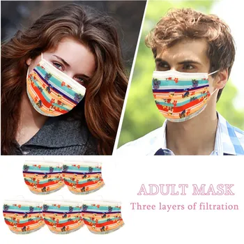 Colorful Cartoon Disposable Mask Adult Non-woven Fabric Masks Cute Animal Printed Earloop Face Mouth Mask Mascarillas 10-100PCS
Colorful Cartoon Disposable Mask Adult Non-woven Fabric Masks Cute Animal Printed Earloop Face Mouth Mask Mascarillas 10-100PCS