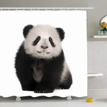 Shower Curtain Set with Hooks 66x72 Front Giant Panda 4 View Months Ailuropoda Melanoleuca Transportation Endangered Animals
Shower Curtain Set with Hooks 66x72 Front Giant Panda 4 View Months Ailuropoda Melanoleuca Transportation Endangered Animals