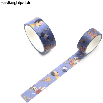 Freddie Mercury Washi Tape for Wraping Scrapbooking and Craft Sticky Adhesive Paper Masking Tape Printed Patterns stickers E0614
Freddie Mercury Washi Tape for Wraping Scrapbooking and Craft Sticky Adhesive Paper Masking Tape Printed Patterns stickers E0614