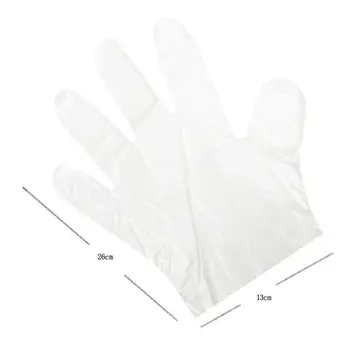 200Pcs Disposable PE Gloves Transparent Thin Protective Gloves Nursing Supplies E5BA New Gloves
200Pcs Disposable PE Gloves Transparent Thin Protective Gloves Nursing Supplies E5BA New Gloves