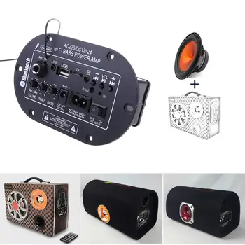 25W Amplifier Board Bluetooth Amplificador USB FM Radio TF Player Subwoofer Kit
25W Amplifier Board Bluetooth Amplificador USB FM Radio TF Player Subwoofer Kit
