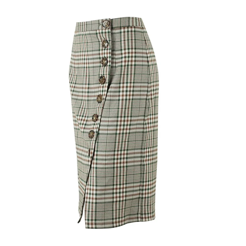 Women Pencil Skirt Female Autumn Winter High Waist Vintage Split Thick Stretchy 2020 Lattice Long Buttons Skirts
Women Pencil Skirt Female Autumn Winter High Waist Vintage Split Thick Stretchy 2020 Lattice Long Buttons Skirts