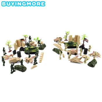 64 Pcs/set Military Scene Model Kids Toys Action Figure Soldier Tank Aircraft DIY Permutations Battle Scene Plastic Model Toys
64 Pcs/set Military Scene Model Kids Toys Action Figure Soldier Tank Aircraft DIY Permutations Battle Scene Plastic Model Toys