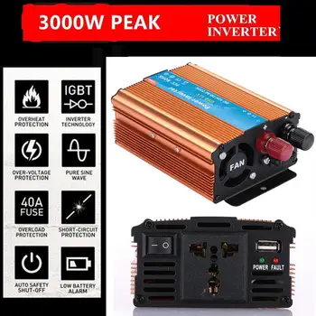 Car power inverter dc 12v Car Inverter Power Inverter Electronic Transformer Charger Gold DC 12V To AC 220V Portable
Car power inverter dc 12v Car Inverter Power Inverter Electronic Transformer Charger Gold DC 12V To AC 220V Portable