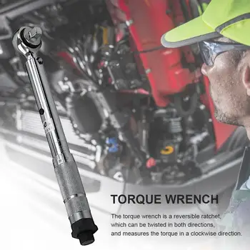 Torque Wrench Adjustable Drive Click 3/8 Wrench with 19-110 Nm Scale Accurate to +/- 4% #35
Torque Wrench Adjustable Drive Click 3/8 Wrench with 19-110 Nm Scale Accurate to +/- 4% #35