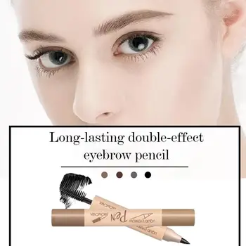 Double-headed Eyebrow Pencil Eyebrow Brush Split Liquid Shadow Pencil Eyebrow Waterproof Long-Lasting Enhancer Eyebrows C6O7
Double-headed Eyebrow Pencil Eyebrow Brush Split Liquid Shadow Pencil Eyebrow Waterproof Long-Lasting Enhancer Eyebrows C6O7