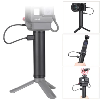 Ulanzi BG-2 6800mAh Power Bank Hand Grip with 1/4 Inch Screwfor DJI OSMO Pocket GoPro 8/7/6 Action Camera iPhone Smartphone
Ulanzi BG-2 6800mAh Power Bank Hand Grip with 1/4 Inch Screwfor DJI OSMO Pocket GoPro 8/7/6 Action Camera iPhone Smartphone