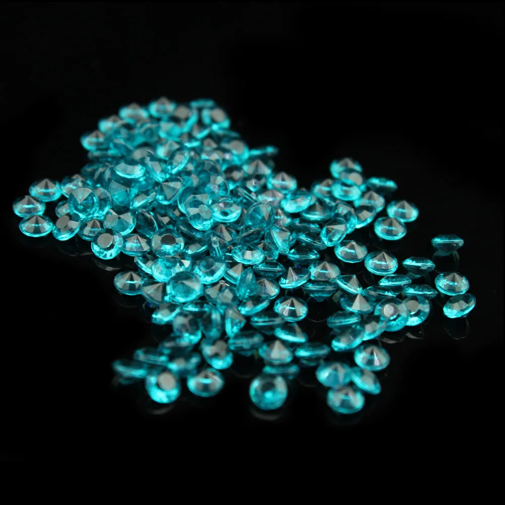 2000 pieces 4.2mm 1/3 Carat Crystal teal blue Diamond Confetti Table Scatter Wedding Favor Favour Party Decoration
2000 pieces 4.2mm 1/3 Carat Crystal teal blue Diamond Confetti Table Scatter Wedding Favor Favour Party Decoration
