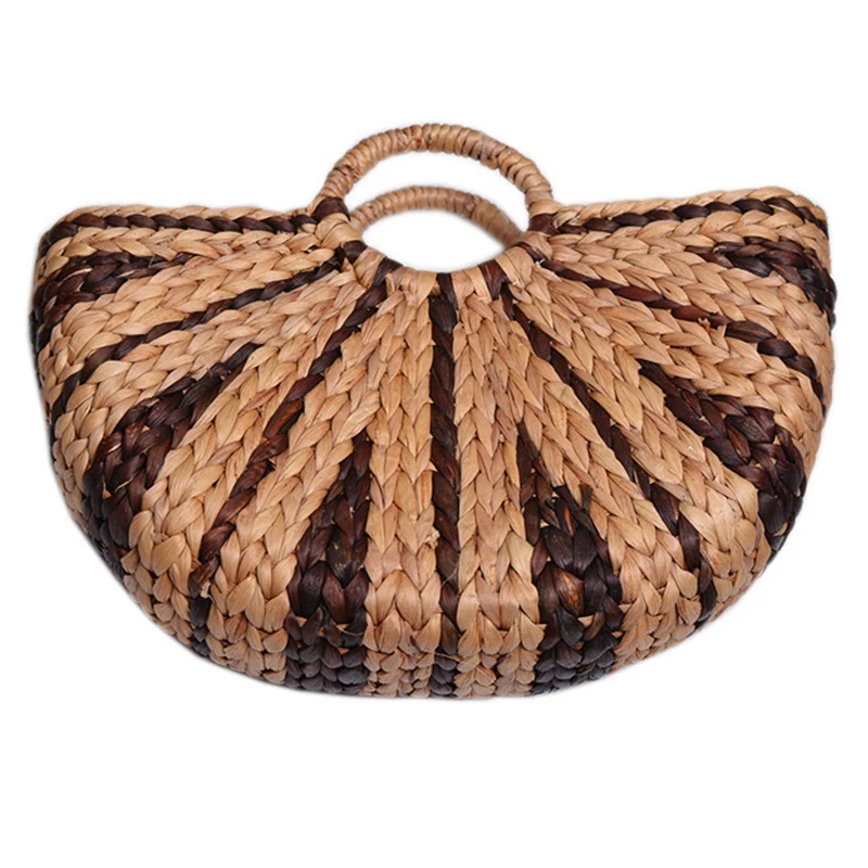 ABDB-New Handmade Moon-Shaped Women'S Handbag Summer Woven Beach Bag Fashion Ladies Straw Bags Travel Shopping Tote
ABDB-New Handmade Moon-Shaped Women'S Handbag Summer Woven Beach Bag Fashion Ladies Straw Bags Travel Shopping Tote