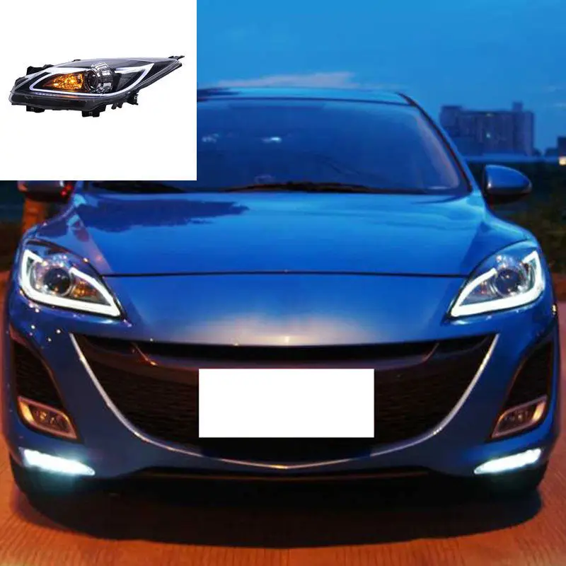 For Mazda 3 2010 2011 2012 2013 Auto Xenon Headlights Assembly WITH LED Guide DRL Ballast Lens
For Mazda 3 2010 2011 2012 2013 Auto Xenon Headlights Assembly WITH LED Guide DRL Ballast Lens