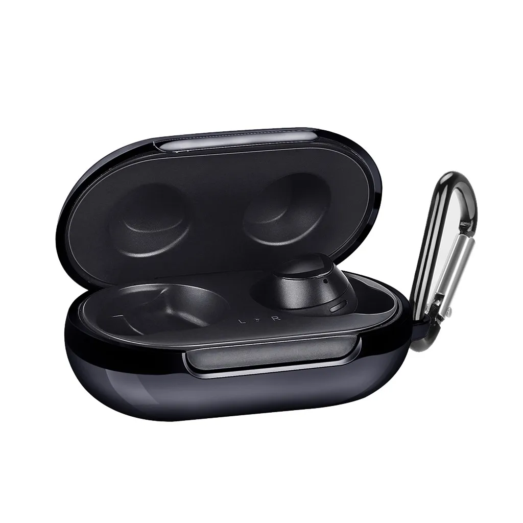 Ouhaobin Earphone Case For Samsung Galaxy Buds 2019 Sports Bluetooth Earphone Plating Soft TPU Full Protective Cover Case