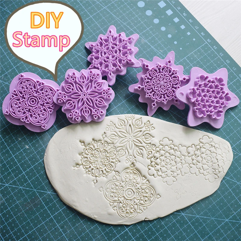 5PCS/Set Mandala Lace Pattern Plastic Stamp Clay Sculpting Tools DIY Embossing Die Flowers Pattern Style Pottery Tools Sets
5PCS/Set Mandala Lace Pattern Plastic Stamp Clay Sculpting Tools DIY Embossing Die Flowers Pattern Style Pottery Tools Sets