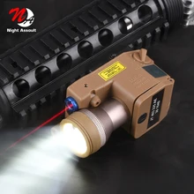 WADSN Nylon Down-Mounted LLM01Scout light Hunting Rifle Weapon Red IR Laser sight Light with 350lumens Led White Flashlight
WADSN Nylon Down-Mounted LLM01Scout light Hunting Rifle Weapon Red IR Laser sight Light with 350lumens Led White Flashlight