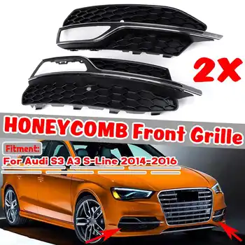 Car Front Lower Bumper Fog Light Grille Grill Cover Fog Lamp Grille For Audi S3 A3 S-Lines 2014 2015 2016 8V3807682L 8V3807682G
Car Front Lower Bumper Fog Light Grille Grill Cover Fog Lamp Grille For Audi S3 A3 S-Lines 2014 2015 2016 8V3807682L 8V3807682G