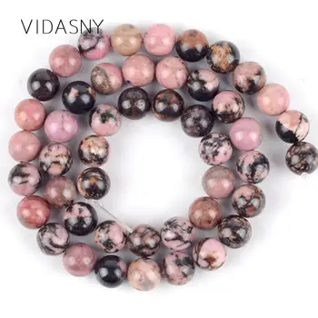 Natural Stone Black Line Rhodonite Beads Round Loose Beads For Jewelry Making 4/6/8/10/12mm Diy Necklace Bracelet 15'' Wholesale
Natural Stone Black Line Rhodonite Beads Round Loose Beads For Jewelry Making 4/6/8/10/12mm Diy Necklace Bracelet 15'' Wholesale