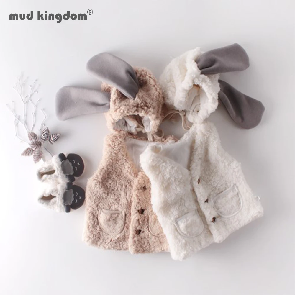 Mudkingdom Girl Boy Sherpa Vest Jackets with Ear Hat Baby Kids Autumn Vests Waistcoat for Children Clothes Outerwear
Mudkingdom Girl Boy Sherpa Vest Jackets with Ear Hat Baby Kids Autumn Vests Waistcoat for Children Clothes Outerwear