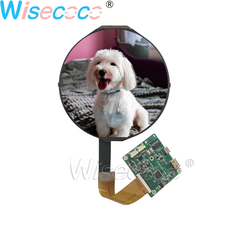 5" Circular Display RGB TFT LCD Screen 1080*1080 WLED Backlight 50 pins MIPI to HDMI USB Driver Board for Instruments & Meters
5" Circular Display RGB TFT LCD Screen 1080*1080 WLED Backlight 50 pins MIPI to HDMI USB Driver Board for Instruments & Meters