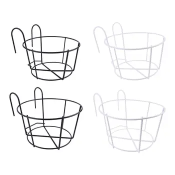 Balcony Round Flower Hanging Frame Plant Pot Holder Rack Iron Bonsai Stand Decor
Balcony Round Flower Hanging Frame Plant Pot Holder Rack Iron Bonsai Stand Decor
