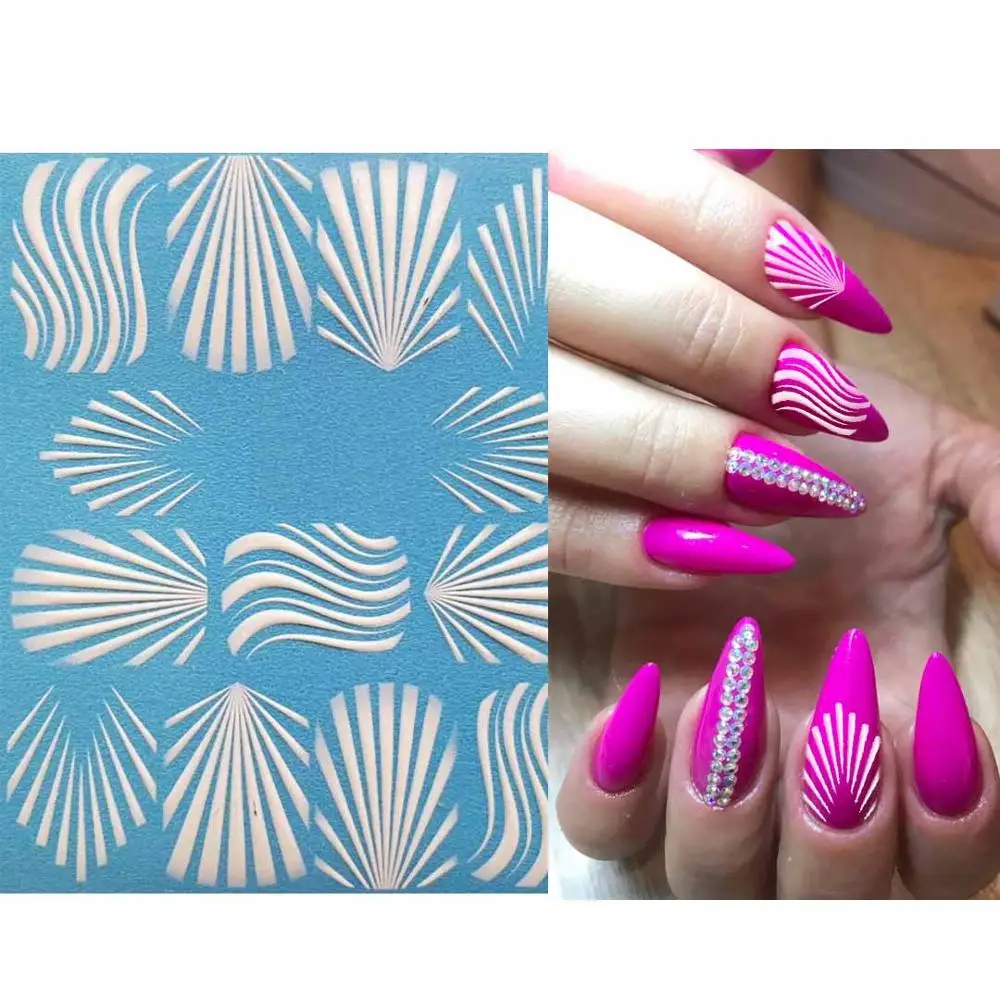 3D Acrylic Engraved Flower Nail Sticker beautiful Geometric shape Water Decals Empaistic Nail Water Slide Decals 
3D Acrylic Engraved Flower Nail Sticker beautiful Geometric shape Water Decals Empaistic Nail Water Slide Decals