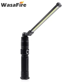 Portable Magnetic COB Working Light Foldable Built-in Battery LED Flashlight Lantern Rechargeable 5 Modes Waterproof Torch Lamp
Portable Magnetic COB Working Light Foldable Built-in Battery LED Flashlight Lantern Rechargeable 5 Modes Waterproof Torch Lamp