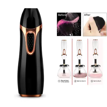 Professional Makeup Brush Cleaner Adjustable Speeds Electric Washing Makeup Brush Tool For Fast Cleaning Drying Beauty Brushes
Professional Makeup Brush Cleaner Adjustable Speeds Electric Washing Makeup Brush Tool For Fast Cleaning Drying Beauty Brushes