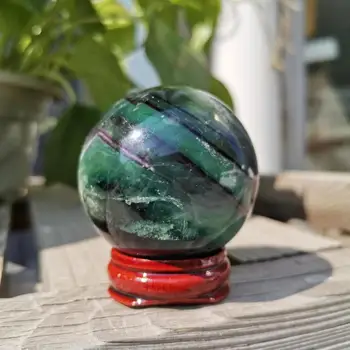 50mm Natural Rainbow Fluorite Quartz Crystal Sphere Ball Healing 
50mm Natural Rainbow Fluorite Quartz Crystal Sphere Ball Healing