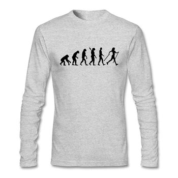 Hip Hop Men's T-shirt Men Evolution Nordic Walking Primer T Shirt Hip Hop Pure Cotton O-neck Long Sleeved Clothing For Male
Hip Hop Men's T-shirt Men Evolution Nordic Walking Primer T Shirt Hip Hop Pure Cotton O-neck Long Sleeved Clothing For Male