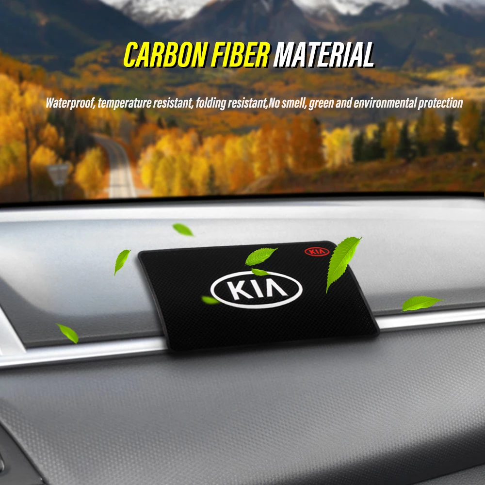Car Logo Anti Slip Mat Phone Holder Non-Slip Mat non slip Pad For Kia K2 K3 K5 Rio Sportage Ceed Cerato Sorento Series Emblem
Car Logo Anti Slip Mat Phone Holder Non-Slip Mat non slip Pad For Kia K2 K3 K5 Rio Sportage Ceed Cerato Sorento Series Emblem