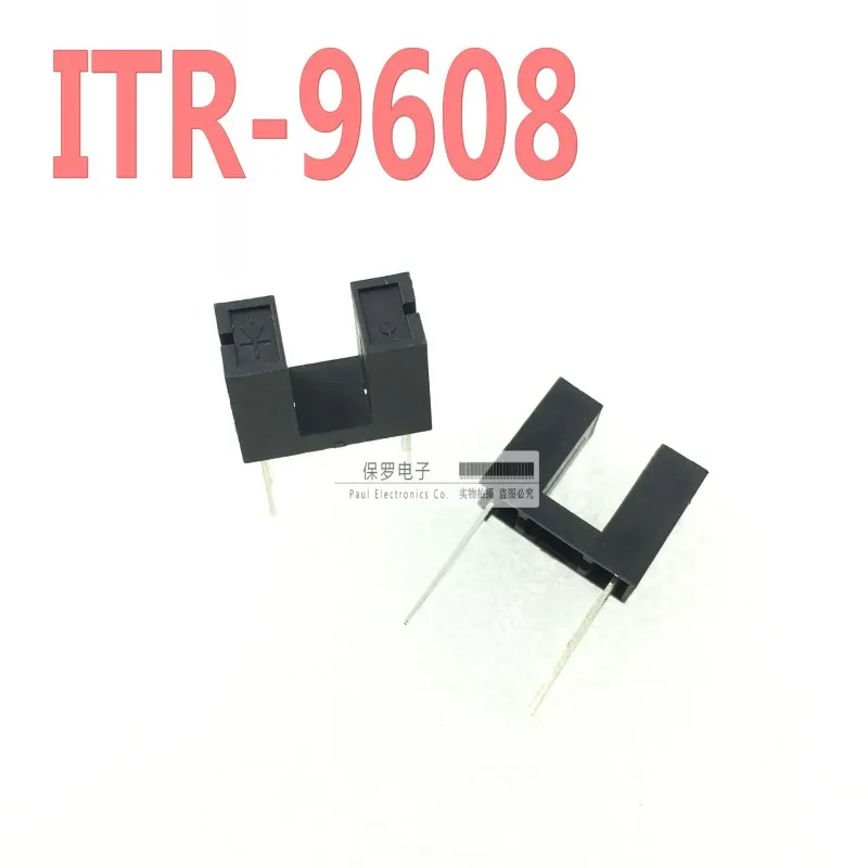 

10pcs 100% orginal new sensor ITR-9608 ITR9608 DIP-4 slot type optocoupler/photoelectric switch slot width 5MM real stock