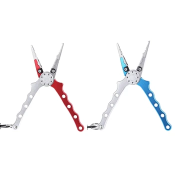 Portable Mini Fishing Plier Aluminium Alloy Light Lure Grip Plier Fishing Kit With Pouch 
Portable Mini Fishing Plier Aluminium Alloy Light Lure Grip Plier Fishing Kit With Pouch
