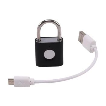 AAY-X007 Fingerprint Padlock Mini Fingerprint Luggage Lock Fingerprint Small Padlock Drawer Small Lock Fingerprint Password Lock
AAY-X007 Fingerprint Padlock Mini Fingerprint Luggage Lock Fingerprint Small Padlock Drawer Small Lock Fingerprint Password Lock