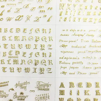 Golden Alphabet Stickers DIY Resin Jewelry Nail Art Decor 3D English Letter Self-Adhesive Transfer Foils 3D DIY Decal Manicure
Golden Alphabet Stickers DIY Resin Jewelry Nail Art Decor 3D English Letter Self-Adhesive Transfer Foils 3D DIY Decal Manicure