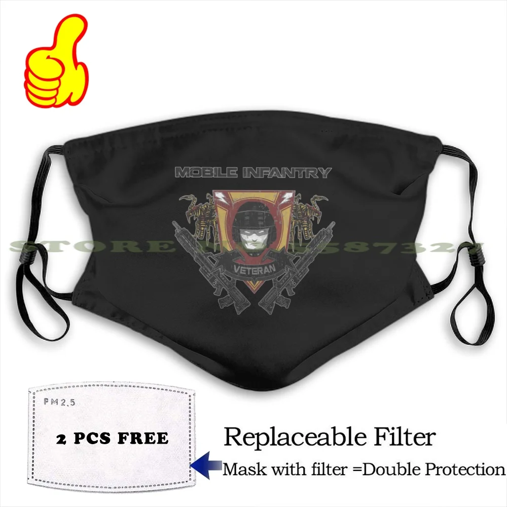 Veteran'S Badge - Starship Troopers Diy Adult Kids Face Mask Starship Troopers Mobile Infantry Army Soldier Veteran Bug Movie
Veteran'S Badge - Starship Troopers Diy Adult Kids Face Mask Starship Troopers Mobile Infantry Army Soldier Veteran Bug Movie