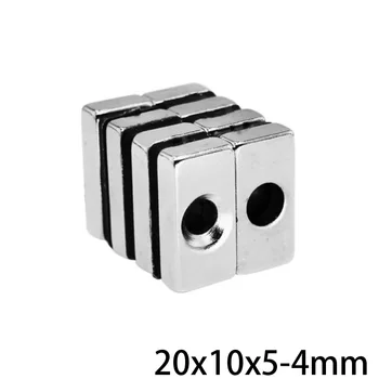 5~100PCS 20x10x5-4 Powerful Block Magnetic Countersunk Hole 4mm Permanent Magnet 20x10x5-4mm Super Neodymium Magnets 25*10*5-4
5~100PCS 20x10x5-4 Powerful Block Magnetic Countersunk Hole 4mm Permanent Magnet 20x10x5-4mm Super Neodymium Magnets 25*10*5-4