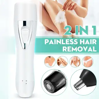 2 in 1 Mini Epilator Hair Removal machine Electric Shaver Women Men Face Body Home Painless Hair Remover 
2 in 1 Mini Epilator Hair Removal machine Electric Shaver Women Men Face Body Home Painless Hair Remover