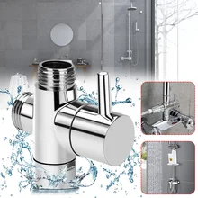 3 Way Brass Diverter Valve Water Separator Shower Tee Adapter Adjustable Shower Head Diverter Valve Bathroom Accessories
3 Way Brass Diverter Valve Water Separator Shower Tee Adapter Adjustable Shower Head Diverter Valve Bathroom Accessories