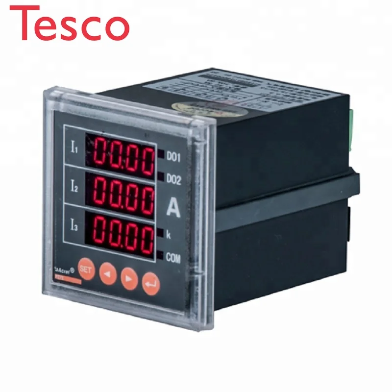 3-phase panel mount ac current electricity meter / ammeters with 4-20ma signal analog output
3-phase panel mount ac current electricity meter / ammeters with 4-20ma signal analog output