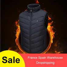 Heated Vest Jacket USB Men Electrical Heated Sleevless Jacket Outdoor Fishing Hunting Waistcoat Hiking Vest Winter Thermal Cloth
Heated Vest Jacket USB Men Electrical Heated Sleevless Jacket Outdoor Fishing Hunting Waistcoat Hiking Vest Winter Thermal Cloth