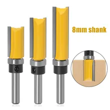 8mm Shank Flush Trim Router Bit Pattern Bit Top Bottom Bearing 5/8" Blade Template Wood Milling Cutter Carpenter Tool Router Bit
8mm Shank Flush Trim Router Bit Pattern Bit Top Bottom Bearing 5/8" Blade Template Wood Milling Cutter Carpenter Tool Router Bit