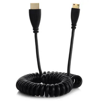 Chenyang Type-C Mini HDMI 1/4 Male to Standard HDMI Male Stretch Extend Cable for Camera HDTV
Chenyang Type-C Mini HDMI 1/4 Male to Standard HDMI Male Stretch Extend Cable for Camera HDTV