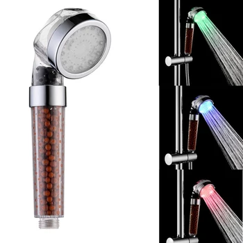 7 LED Colors Changing Water Saving Shower Head With Filte For Bath Powerful High Pressure Saving Water Bathroom Anion Filter Sho
7 LED Colors Changing Water Saving Shower Head With Filte For Bath Powerful High Pressure Saving Water Bathroom Anion Filter Sho