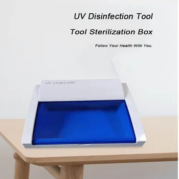 Portable Small UV Sterilizer Ozone Double Sterilization Disinfection Box Mini Beauty Salon Nail Tools Fast Sterilization EU Plug
Portable Small UV Sterilizer Ozone Double Sterilization Disinfection Box Mini Beauty Salon Nail Tools Fast Sterilization EU Plug