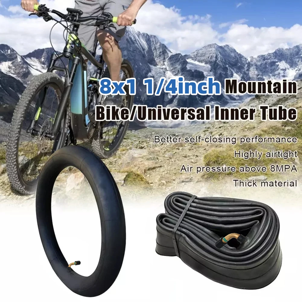High Quality 8 Inch 8X1 1/4 Inner Tube 200*45 For Baby Stroller Electric Scooter Tire Parts 200mm / 7.8 Inches
High Quality 8 Inch 8X1 1/4 Inner Tube 200*45 For Baby Stroller Electric Scooter Tire Parts 200mm / 7.8 Inches