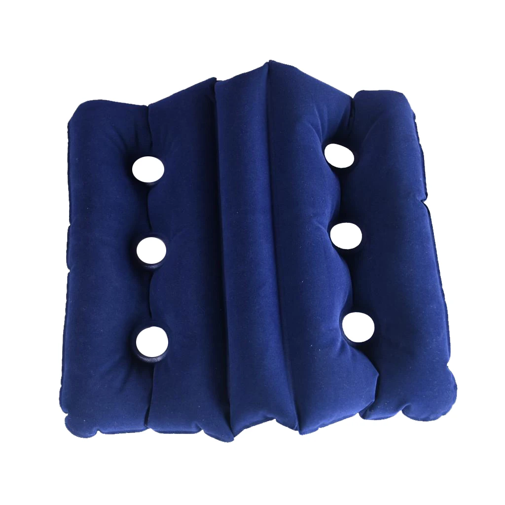 Inflatable Cushion Pad Seat Chair Wheelchair Pillow Home Travel - Purple Inflatable Cushion Pad Seat Chair Wheelchair Pillow Home Travel - Purple