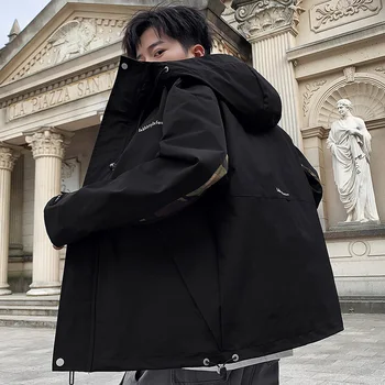 Fall 2020 new trend of men's jackets wild thin section of the Spring and Autumn coat jacket coat Korean casual student
Fall 2020 new trend of men's jackets wild thin section of the Spring and Autumn coat jacket coat Korean casual student