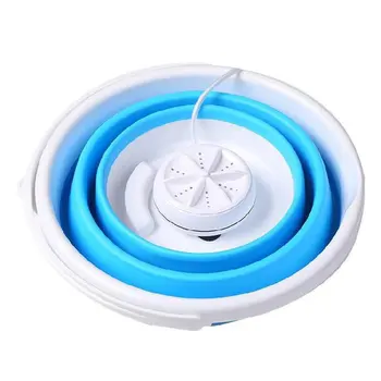 Mini Portable Ultrasonic Turbine Washing Machine Foldable Bucket Type USB Laundry Clothes Washer Cleaner for Home Travel
Mini Portable Ultrasonic Turbine Washing Machine Foldable Bucket Type USB Laundry Clothes Washer Cleaner for Home Travel